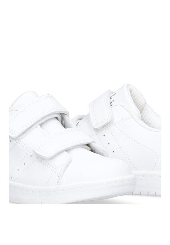 Deportivas Casual Niña Suela Plana - Modelo Rbs-599 Blanco 6/6