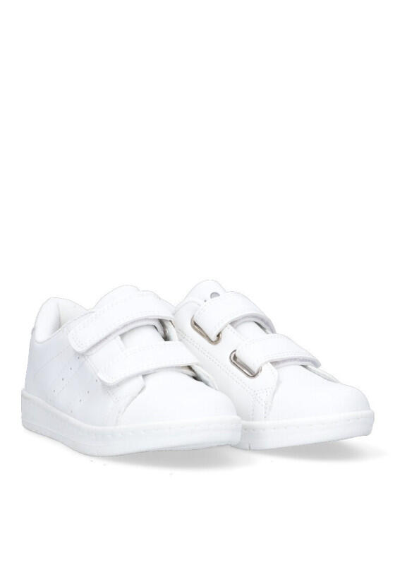 Deportivas Casual Niña Suela Plana - Modelo Rbs-599 Blanco 2/6