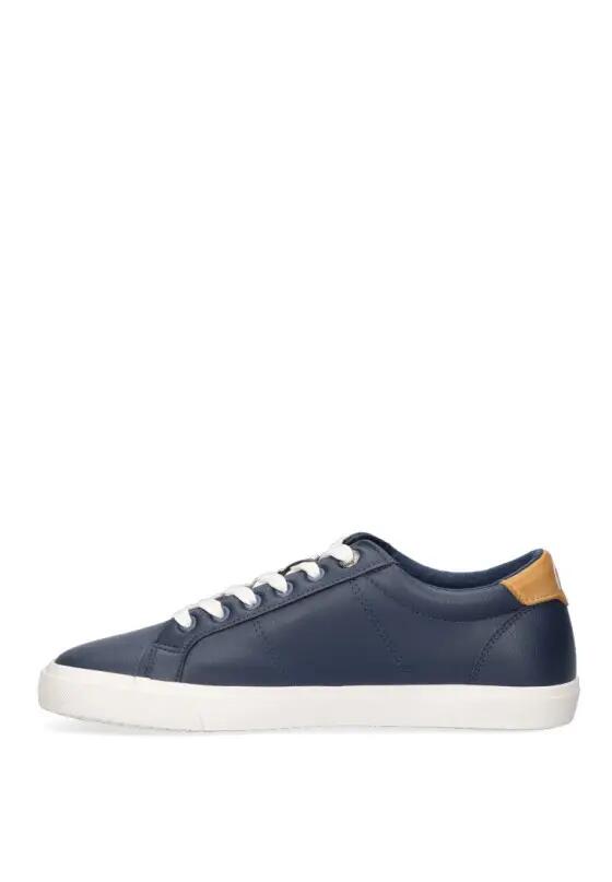 Deportivas Casual Hombre Suela Plana - Modelo 84732 Marino 3/6