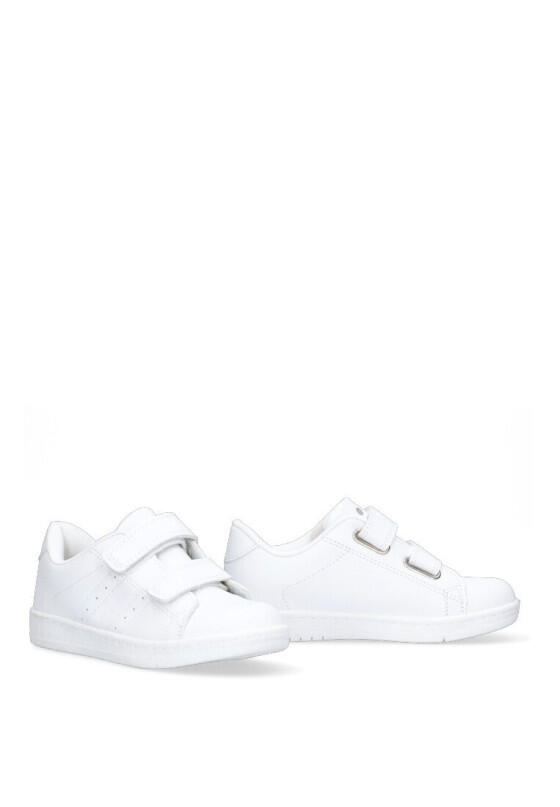 Deportivas Casual Niña Suela Plana - Modelo Rbs-599 Blanco 5/6