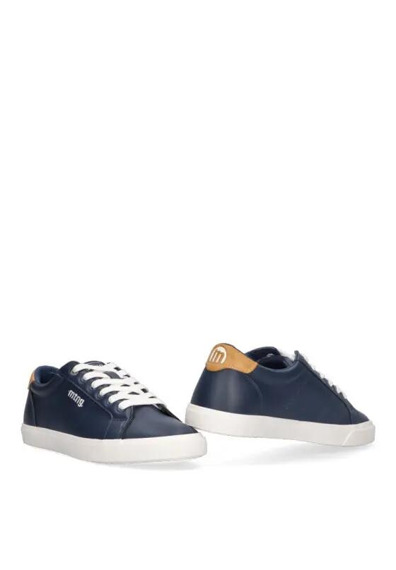 Deportivas Casual Hombre Suela Plana - Modelo 84732 Marino 5/6