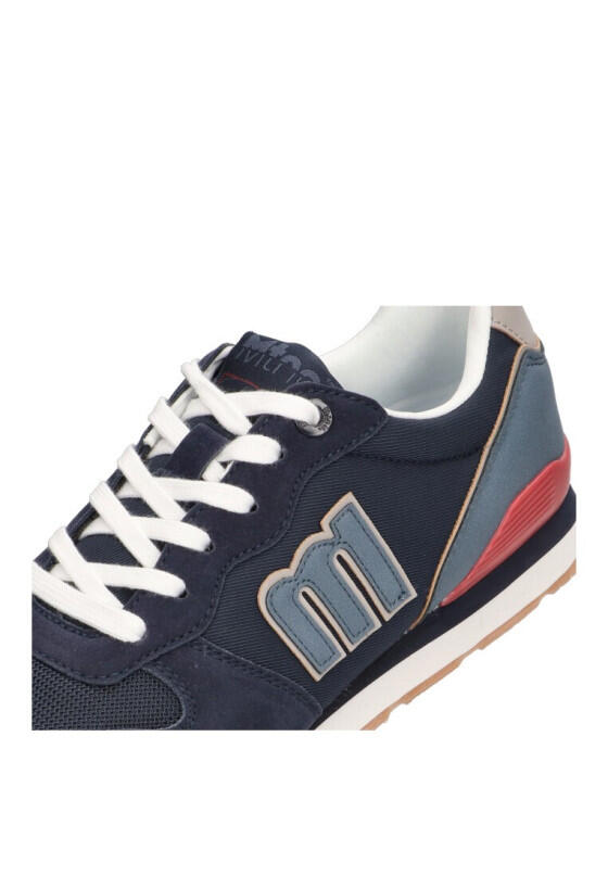 Deportivas Casual Hombre Suela Plana - Modelo 84467 Marino 6/6