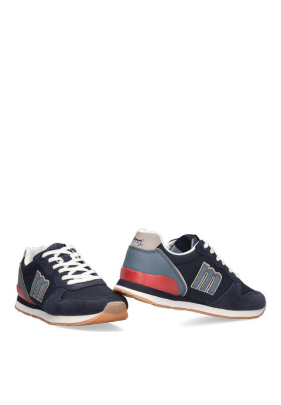 Deportivas Casual Hombre Suela Plana - Modelo 84467 Marino 5/6