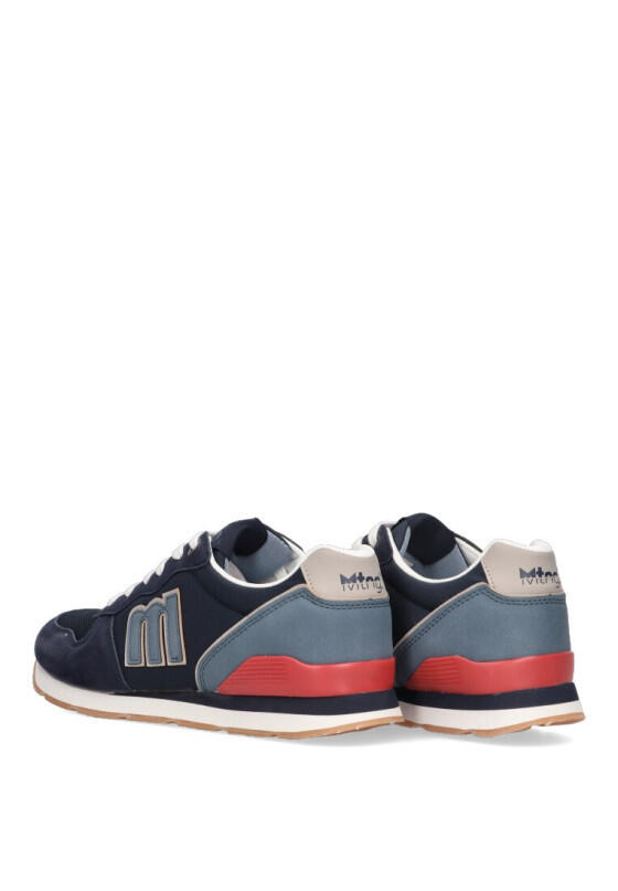 Deportivas Casual Hombre Suela Plana - Modelo 84467 Marino 4/6