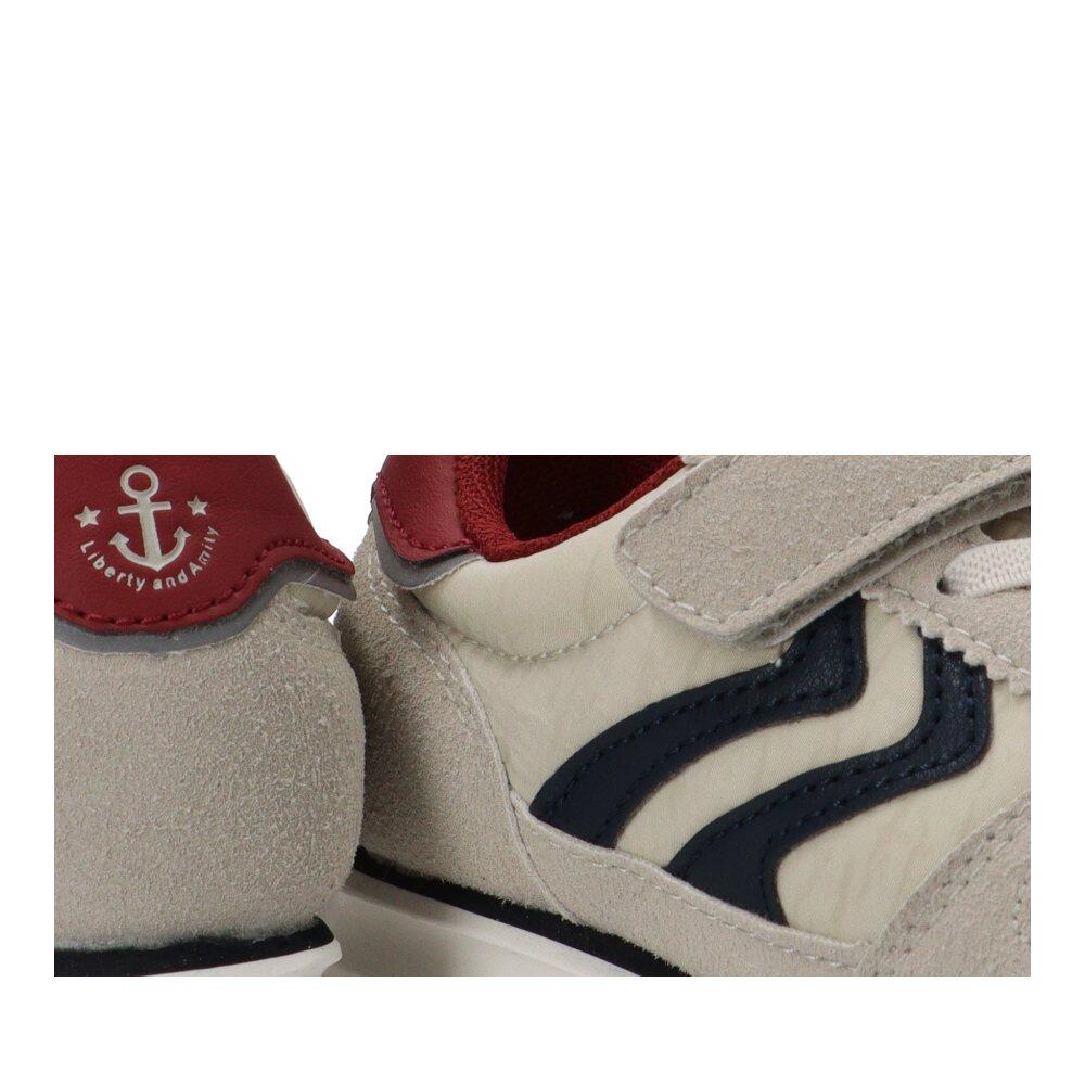 Deportivas Casual Niño Suela Plana - Modelo Rbs1505-s Blanco 6/6
