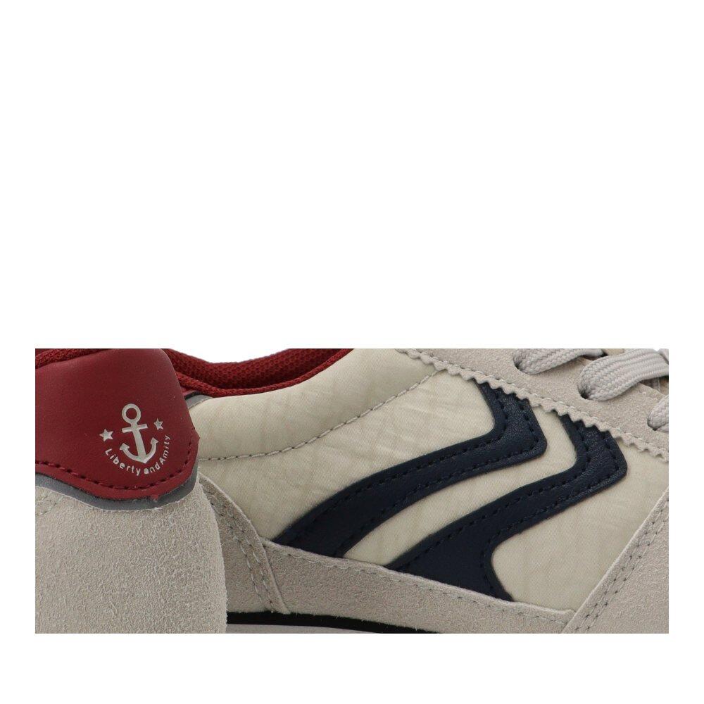 Deportivas Casual Niño Suela Plana - Modelo Rbs1505-l Blanco 6/6