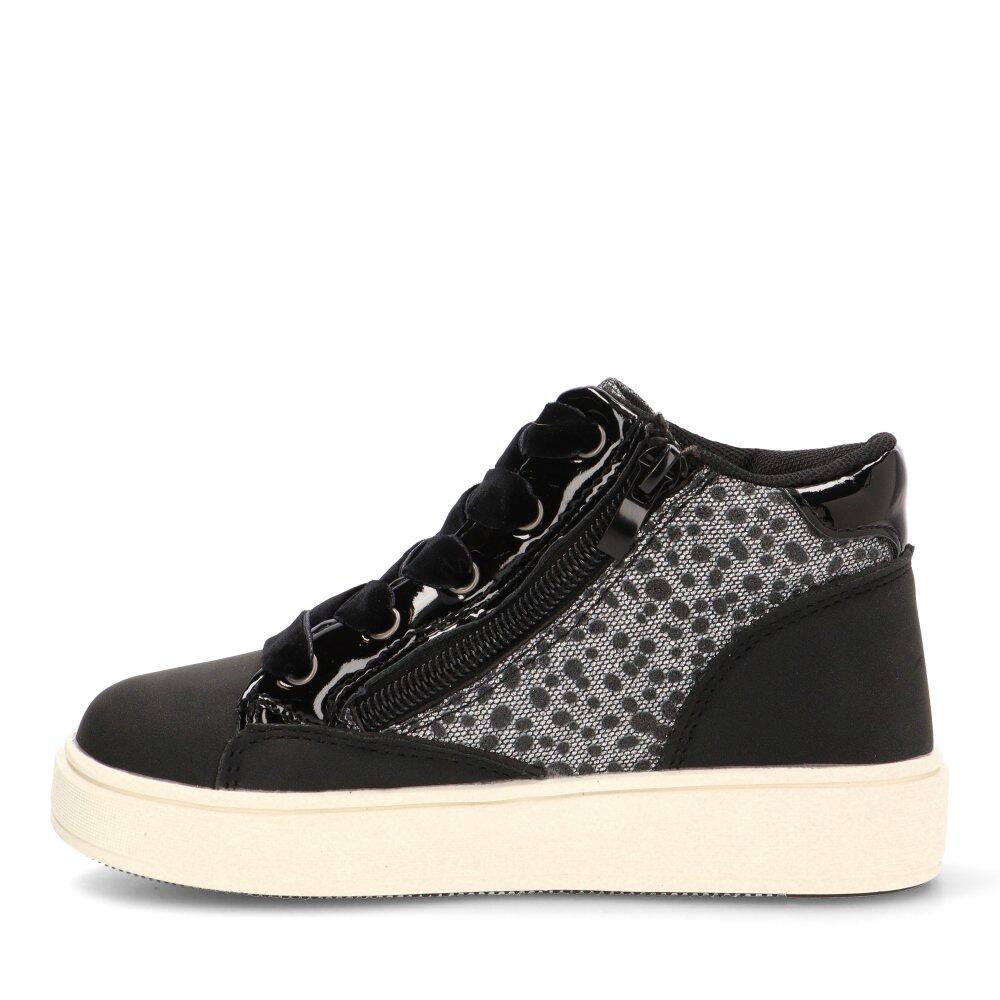 Deportivas Casual Niña Suela Plana - Modelo Rbs1515 Negro 3/6