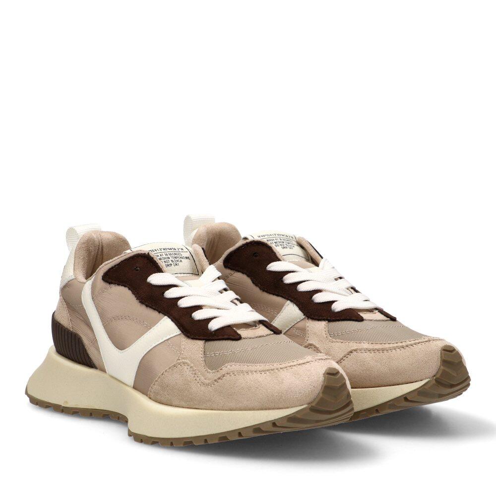 Deportivas Casual Mujer Suela Plana - Modelo M5560 Beige 2/6