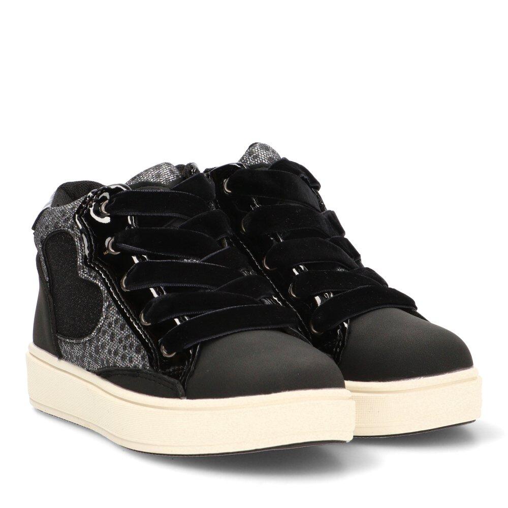 Deportivas Casual Niña Suela Plana - Modelo Rbs1515 Negro 2/6