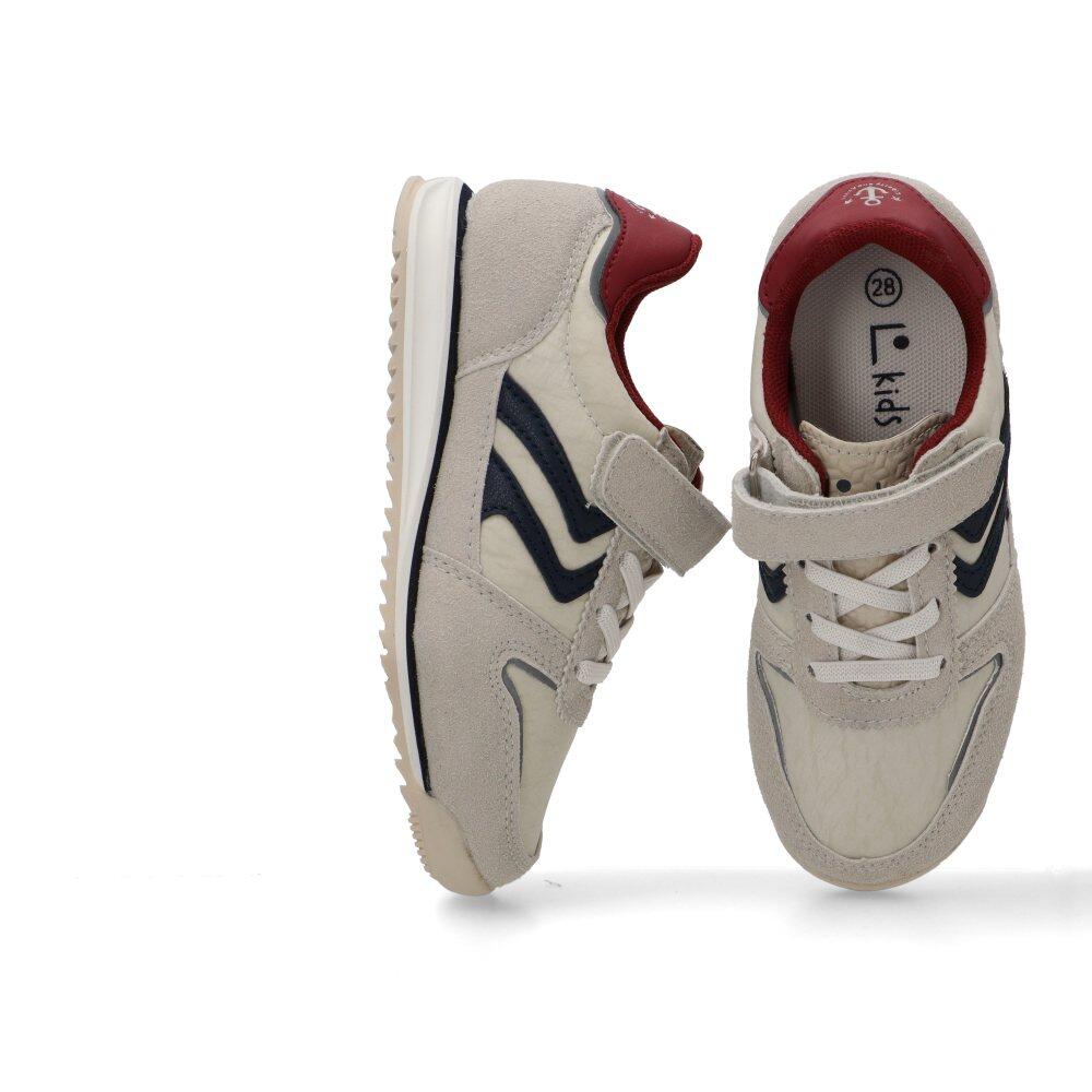 Deportivas Casual Niño Suela Plana - Modelo Rbs1505-s Blanco 5/6