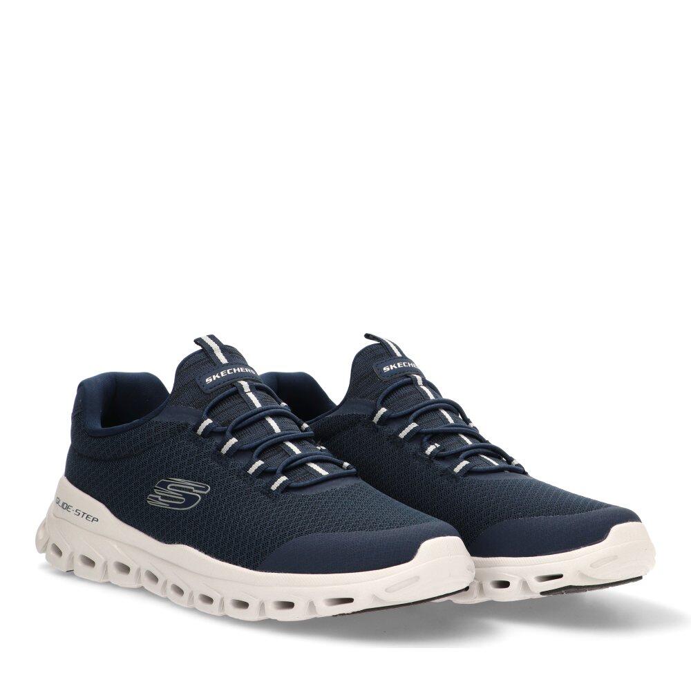 Deportivas Casual Hombre Suela Plana - Modelo 233012 Marino 2/6