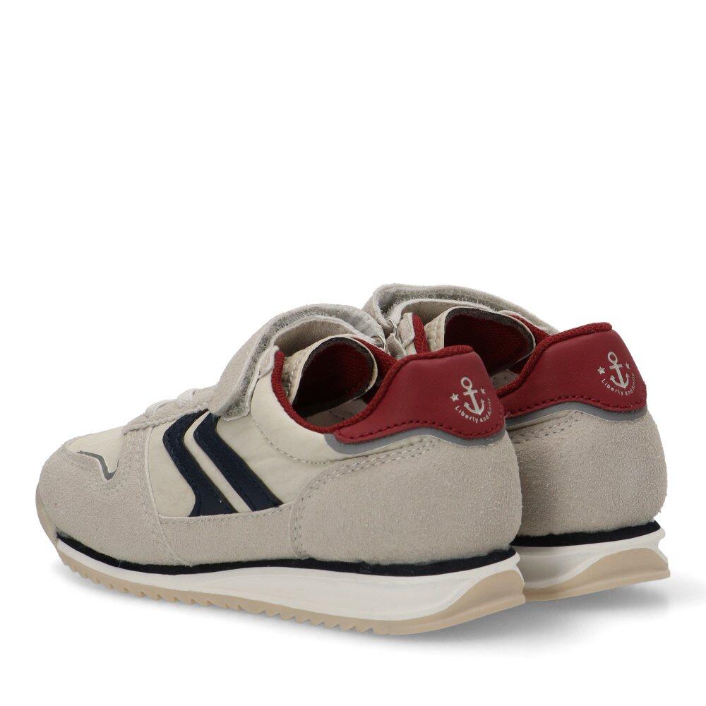Deportivas Casual Niño Suela Plana - Modelo Rbs1505-s Blanco 4/6