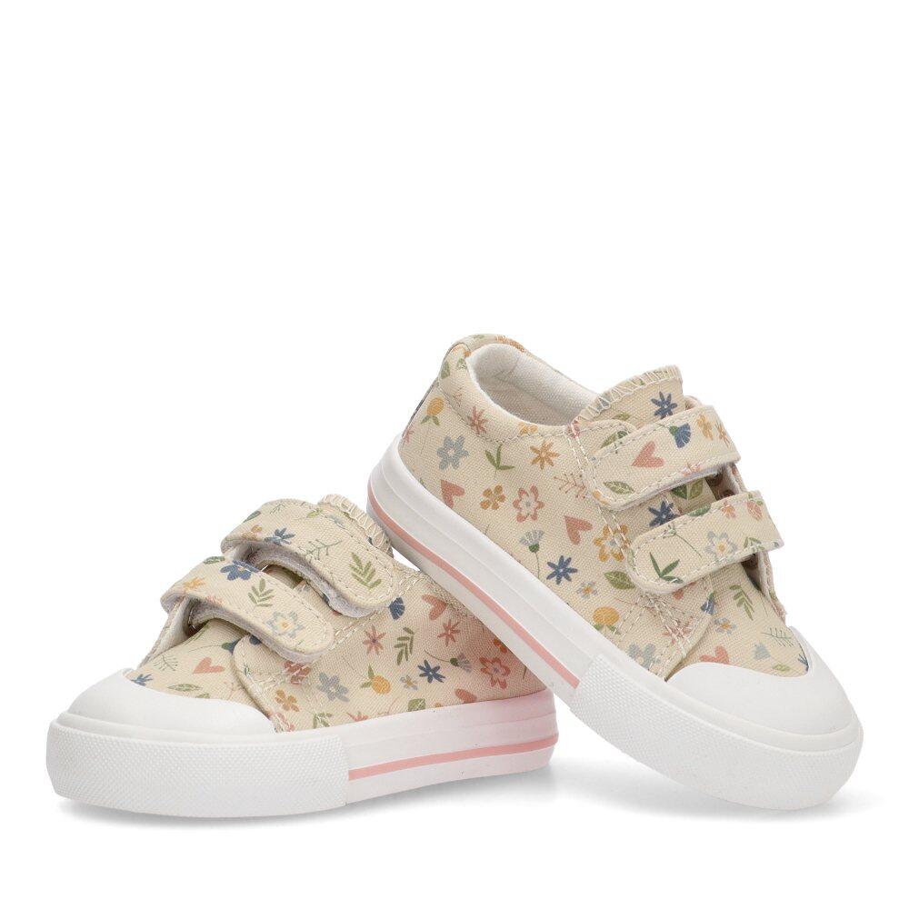 Deportivas Lona Niña Suela Plana - Modelo Rbs1263 Multicolor 5/6