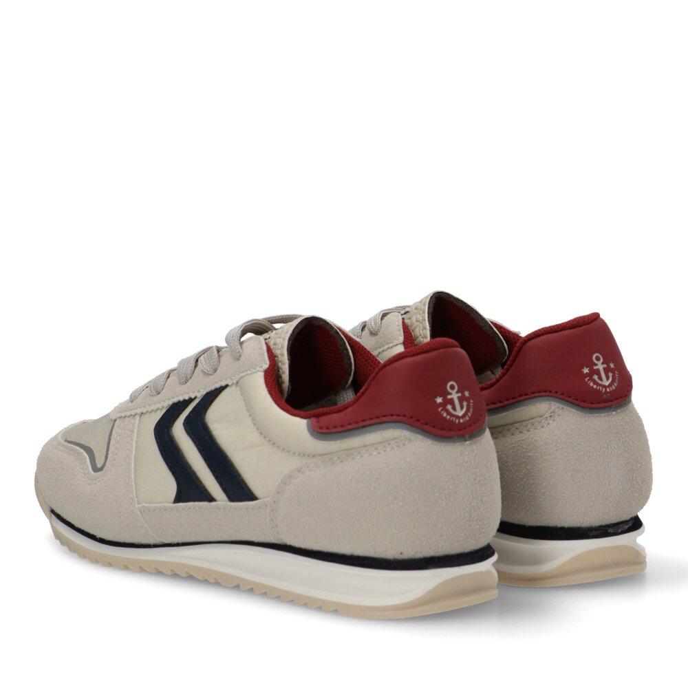 Deportivas Casual Niño Suela Plana - Modelo Rbs1505-l Blanco 4/6