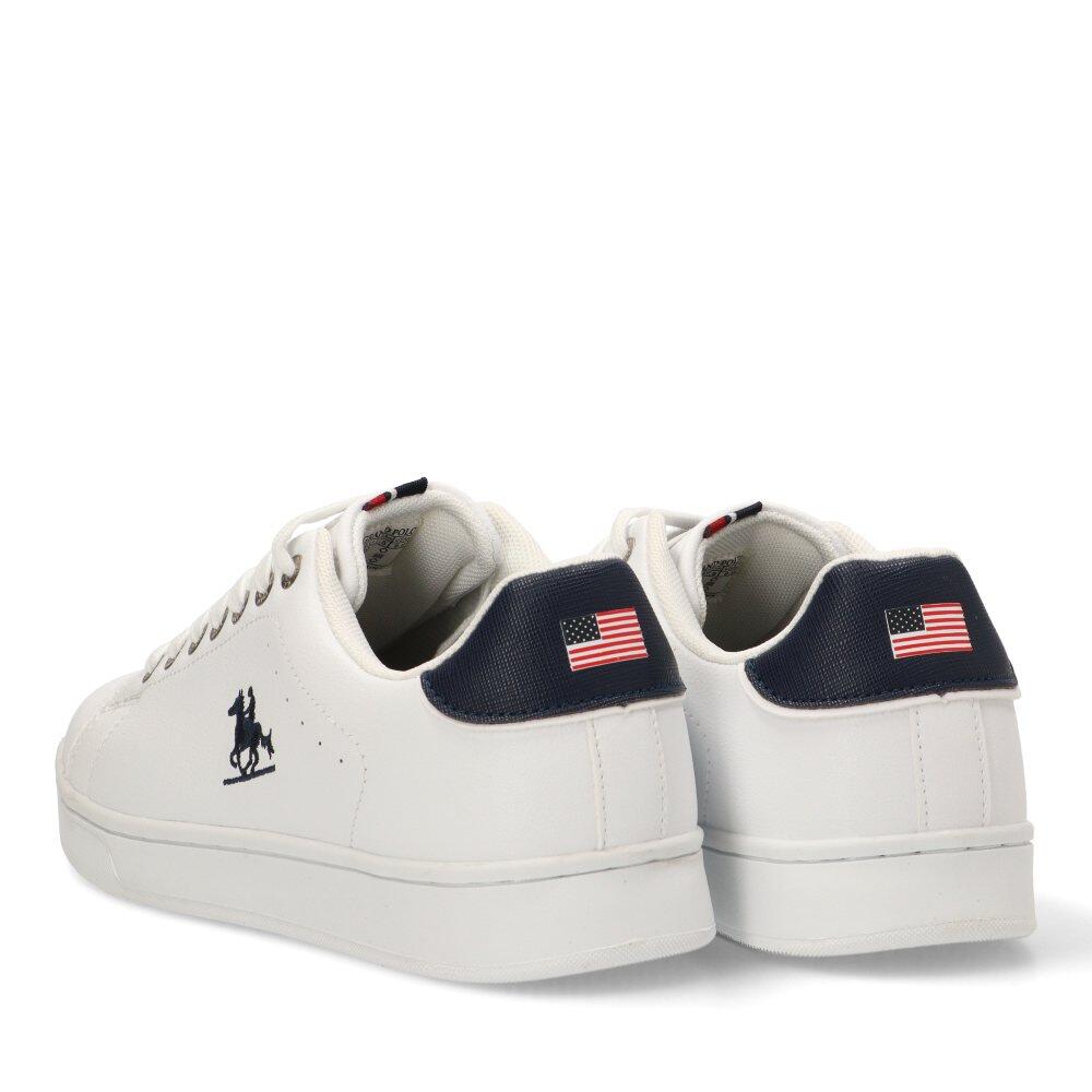 Deportivas Casual Hombre Suela Plana - Modelo Gpm524000 Blanco 4/6