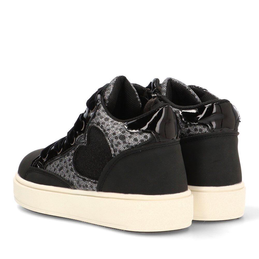 Deportivas Casual Niña Suela Plana - Modelo Rbs1515 Negro 4/6