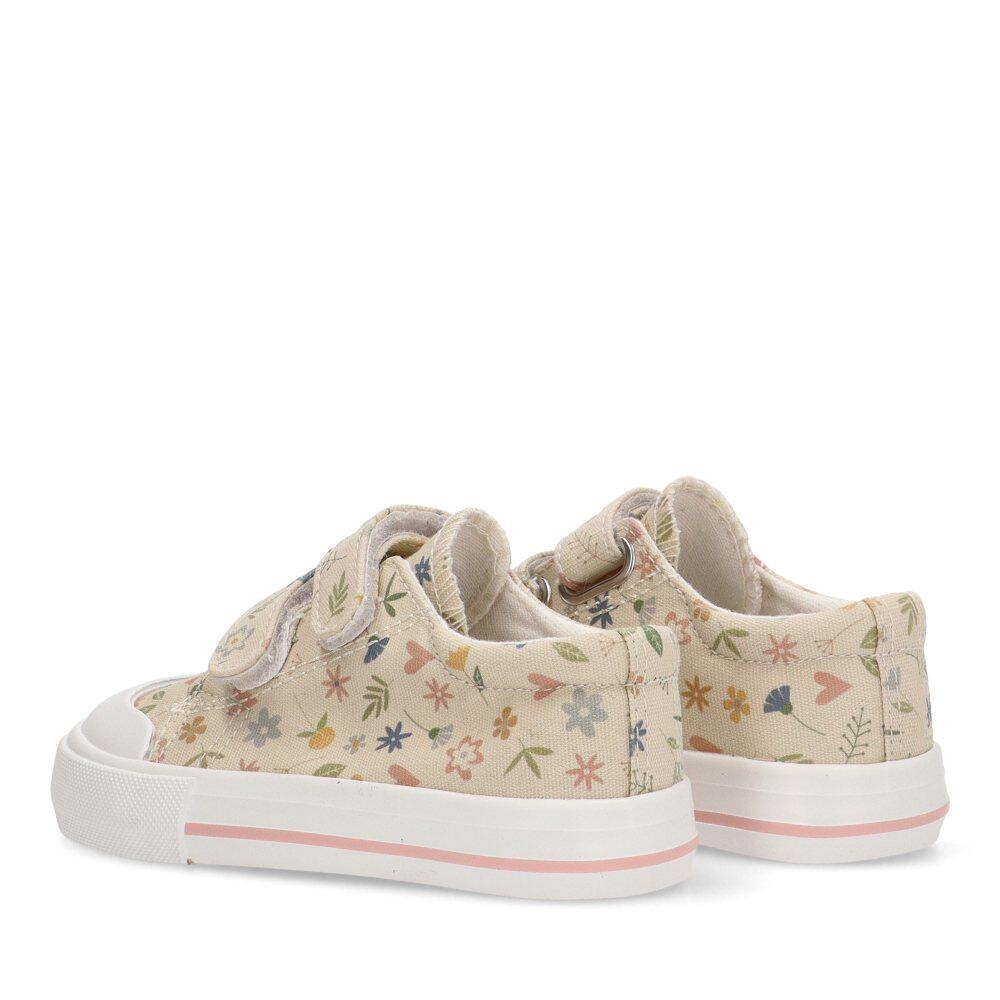 Deportivas Lona Niña Suela Plana - Modelo Rbs1263 Multicolor 4/6