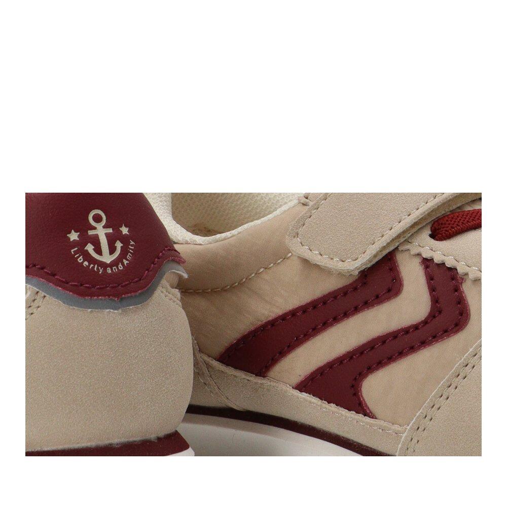 Deportivas Casual Niña Suela Plana - Modelo Rbs1505-s Beige 6/6