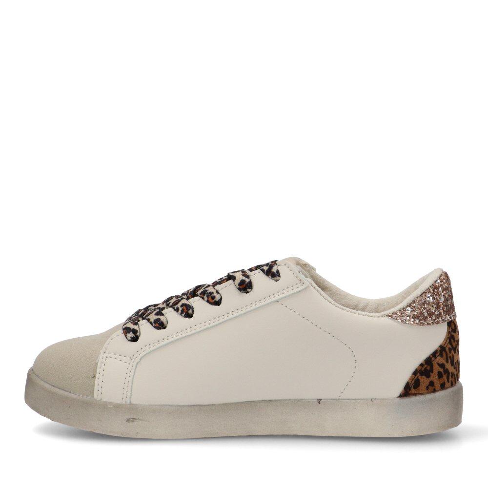 Deportivas Casual Niña Suela Plana - Modelo Rbs1504-l Oro 3/6