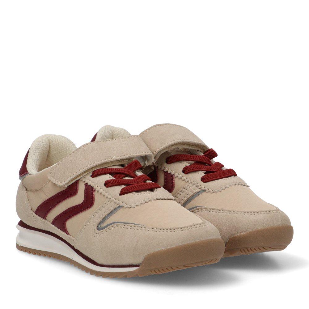 Deportivas Casual Niña Suela Plana - Modelo Rbs1505-s Beige 2/6