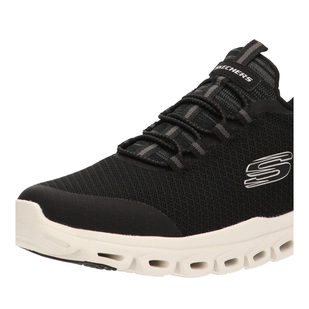 Deportivas Casual Hombre Suela Plana - Modelo 233012 Negro 6/6