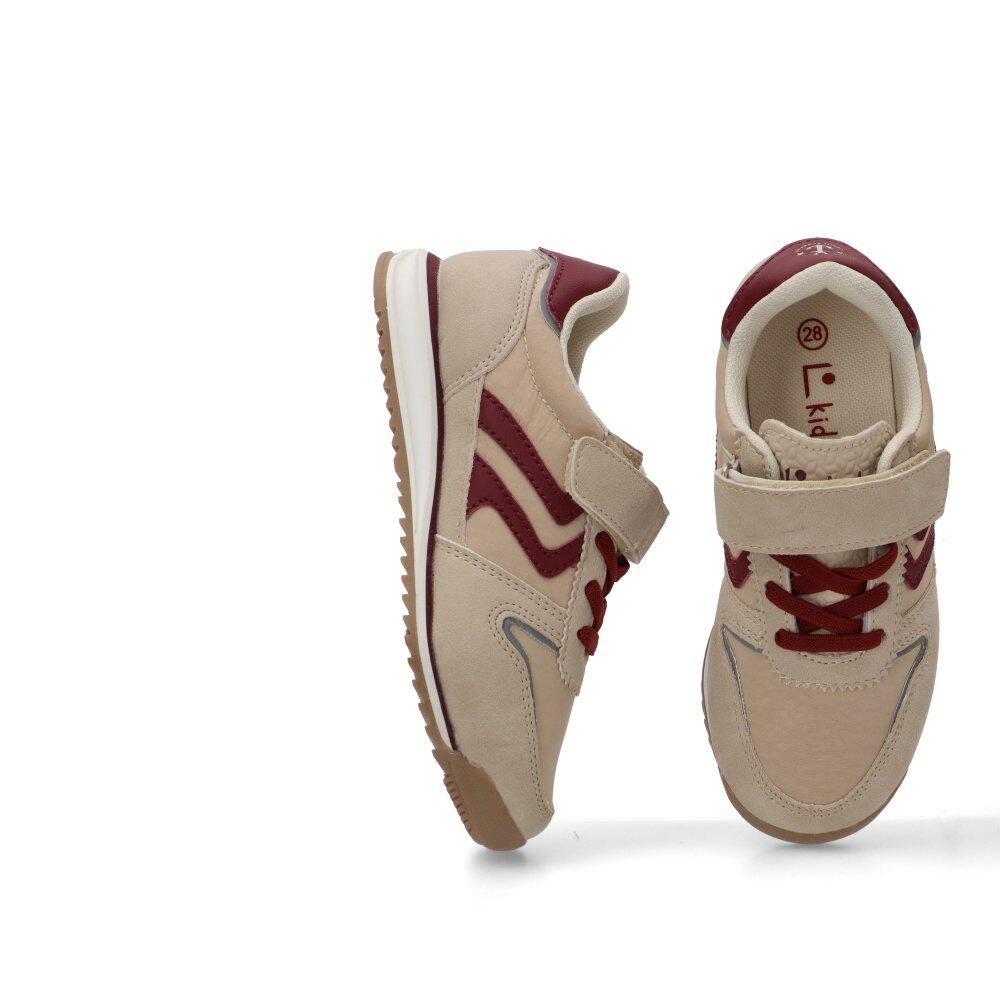 Deportivas Casual Niña Suela Plana - Modelo Rbs1505-s Beige 5/6