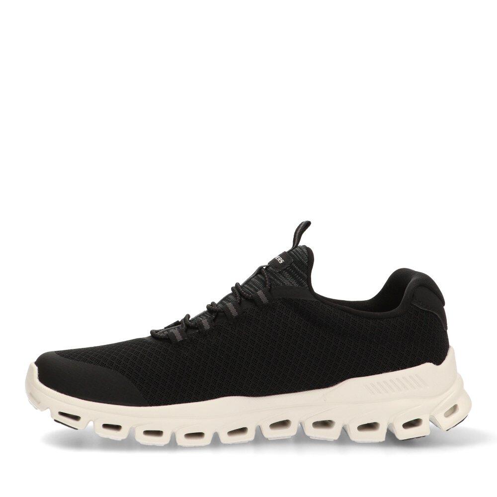 Deportivas Casual Hombre Suela Plana - Modelo 233012 Negro 3/6