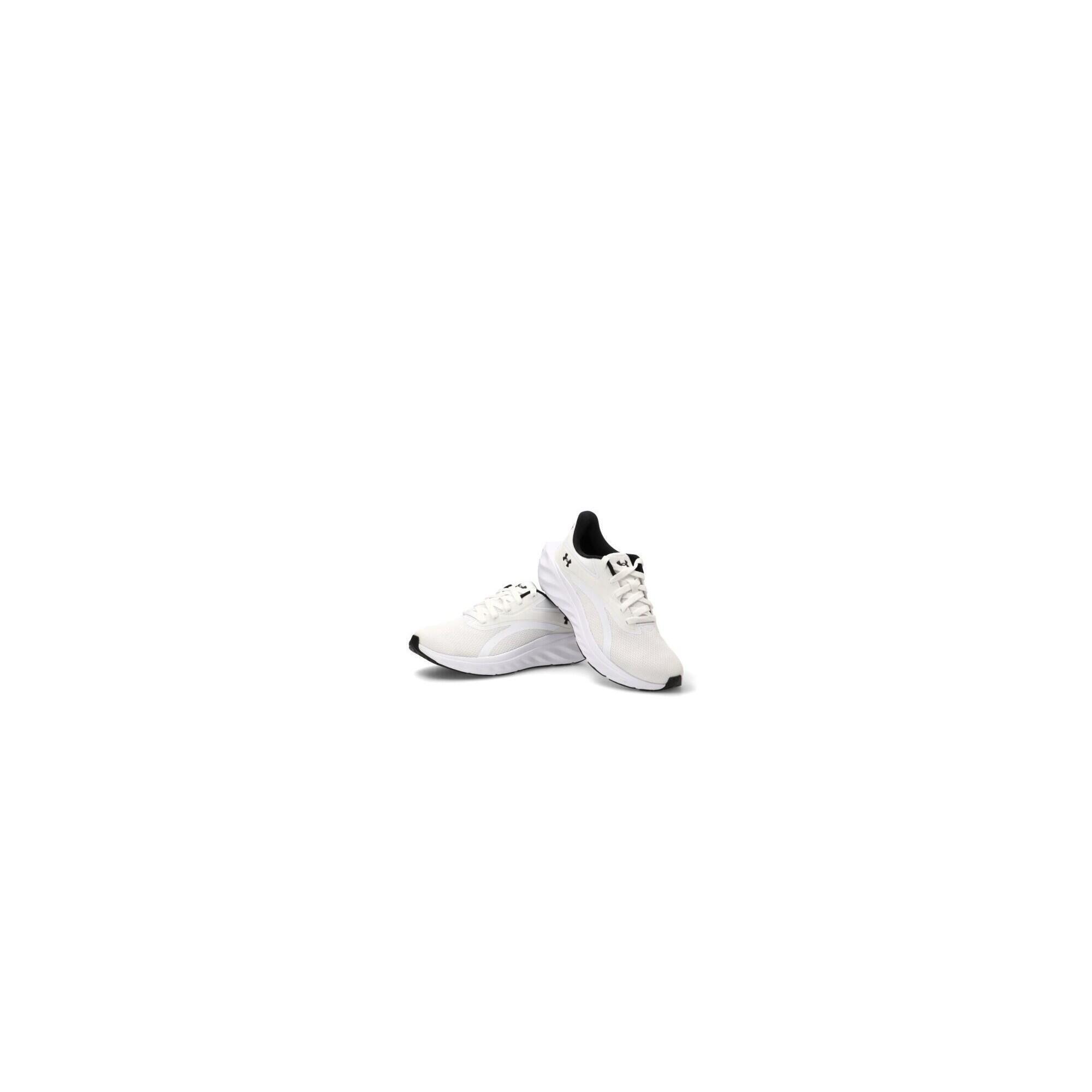 Adidași de alergare bărbați Under Armour Ascend alb/negru/gri îndepărtat