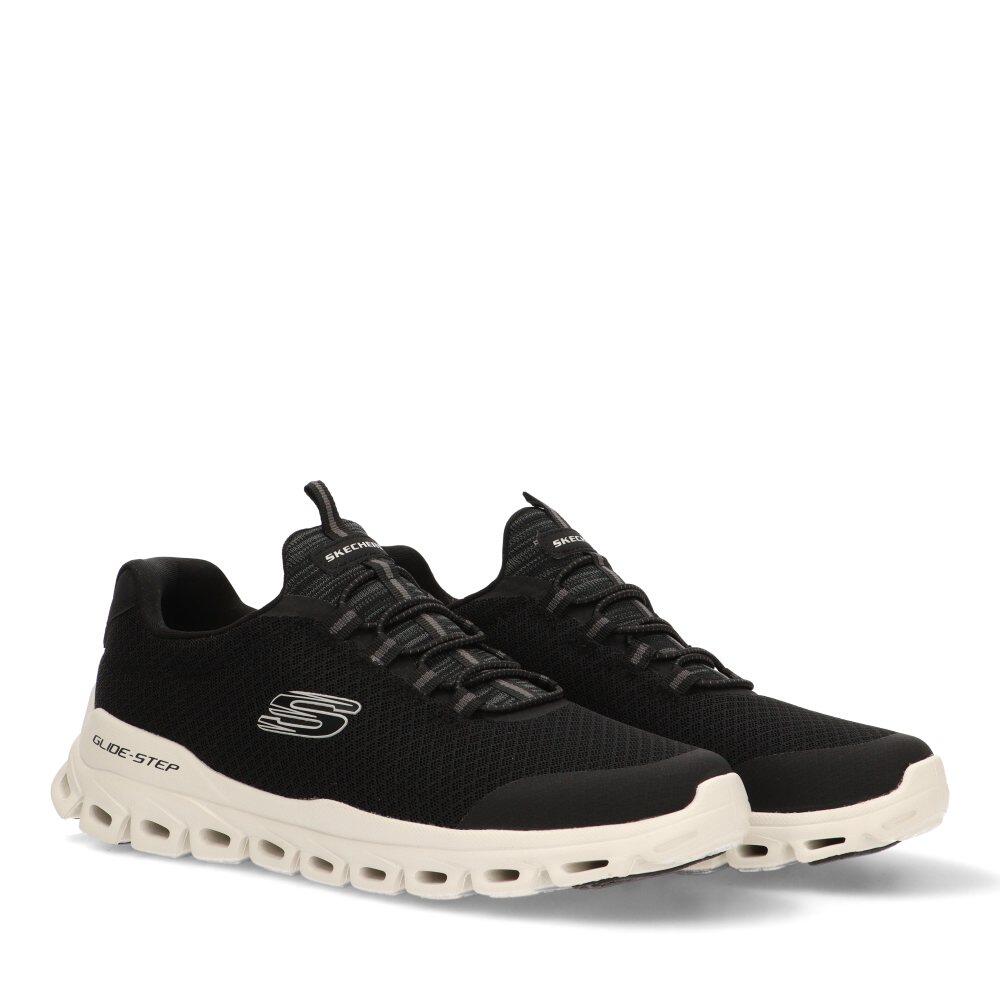 Deportivas Casual Hombre Suela Plana - Modelo 233012 Negro 2/6