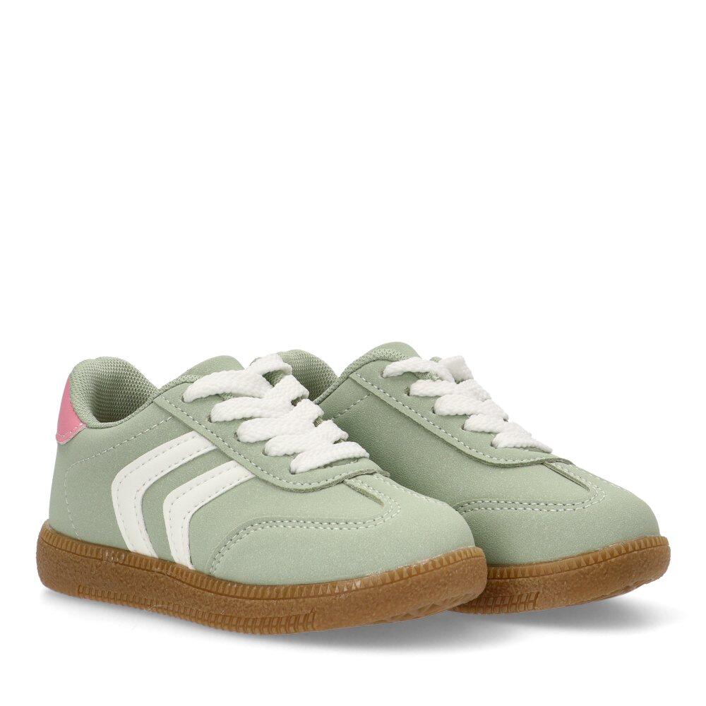 Deportivas Casual Niña Suela Plana - Modelo Rbs1329 Verde 2/6
