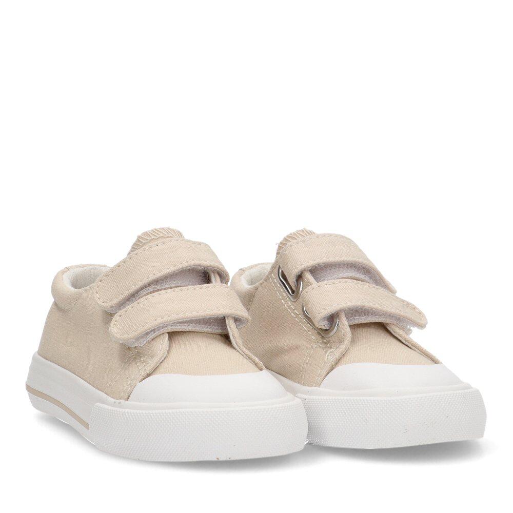 Deportivas Lona Niña Suela Plana - Modelo Rbs1263 Beige 2/6