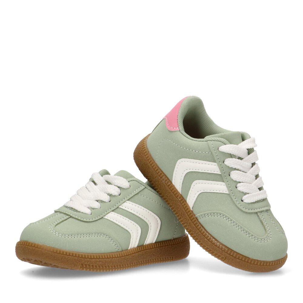 Deportivas Casual Niña Suela Plana - Modelo Rbs1329 Verde 5/6