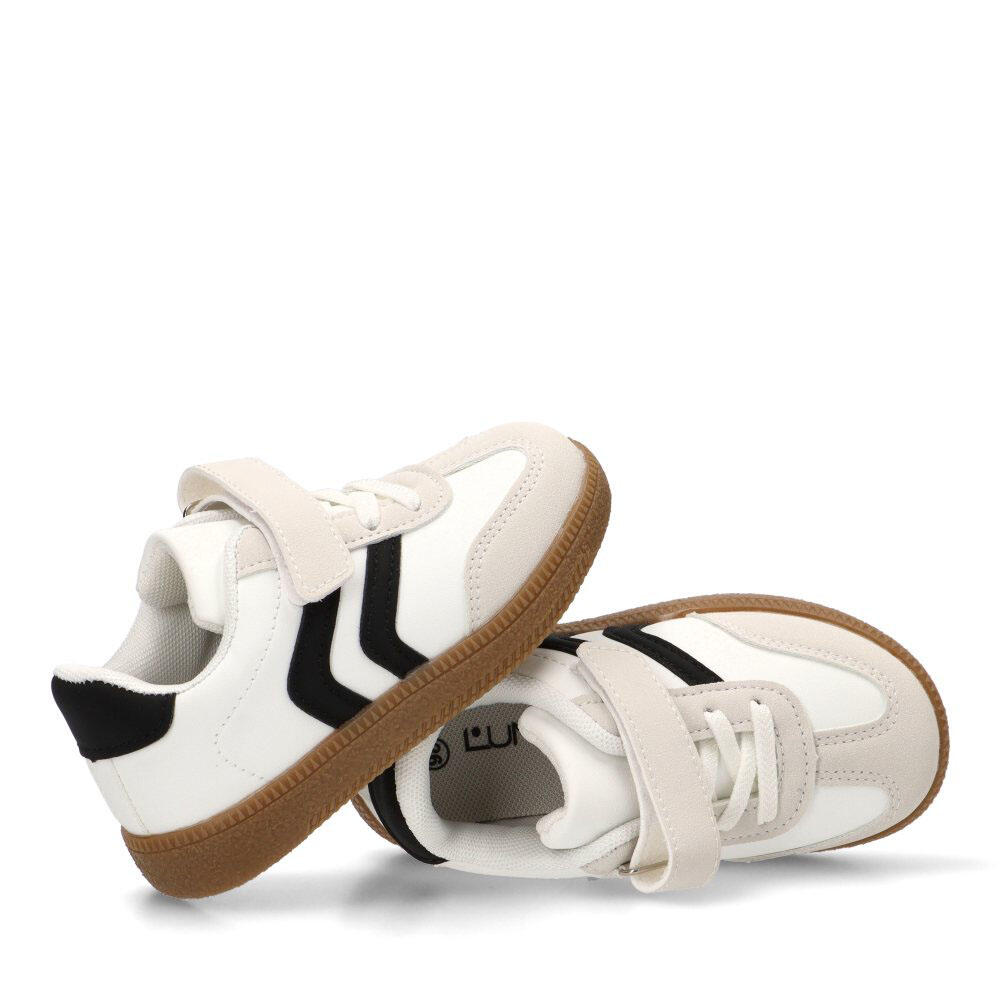 Deportivas Casual Niña Suela Plana - Modelo Rbs1329 Blanco 5/6