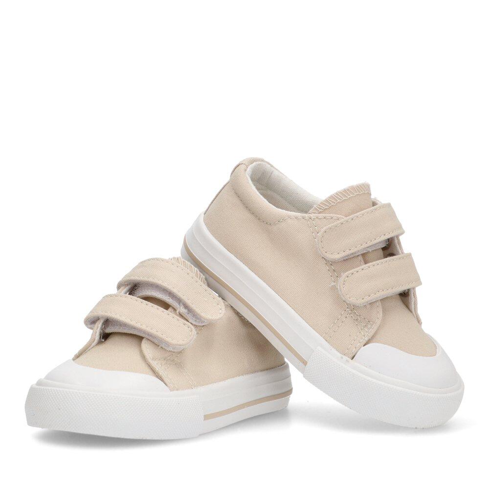Deportivas Lona Niña Suela Plana - Modelo Rbs1263 Beige 5/6