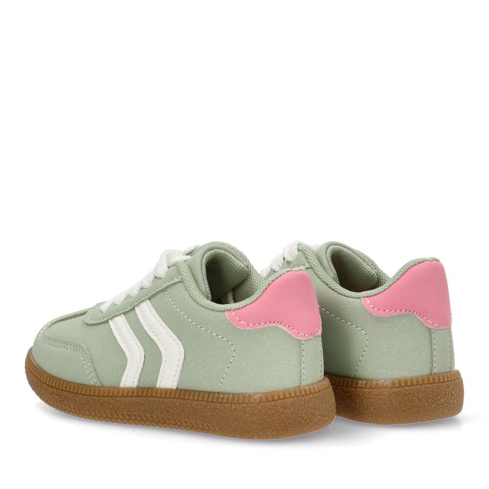 Deportivas Casual Niña Suela Plana - Modelo Rbs1329 Verde 4/6