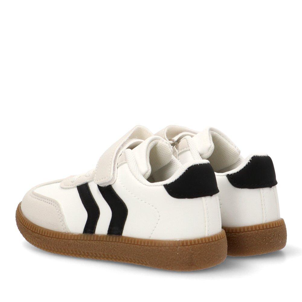 Deportivas Casual Niña Suela Plana - Modelo Rbs1329 Blanco 4/6