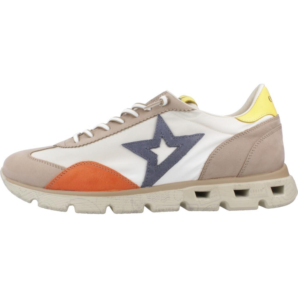 Deportivas Casual Hombre Suela Plana - Modelo C-1259 Beige 2/6