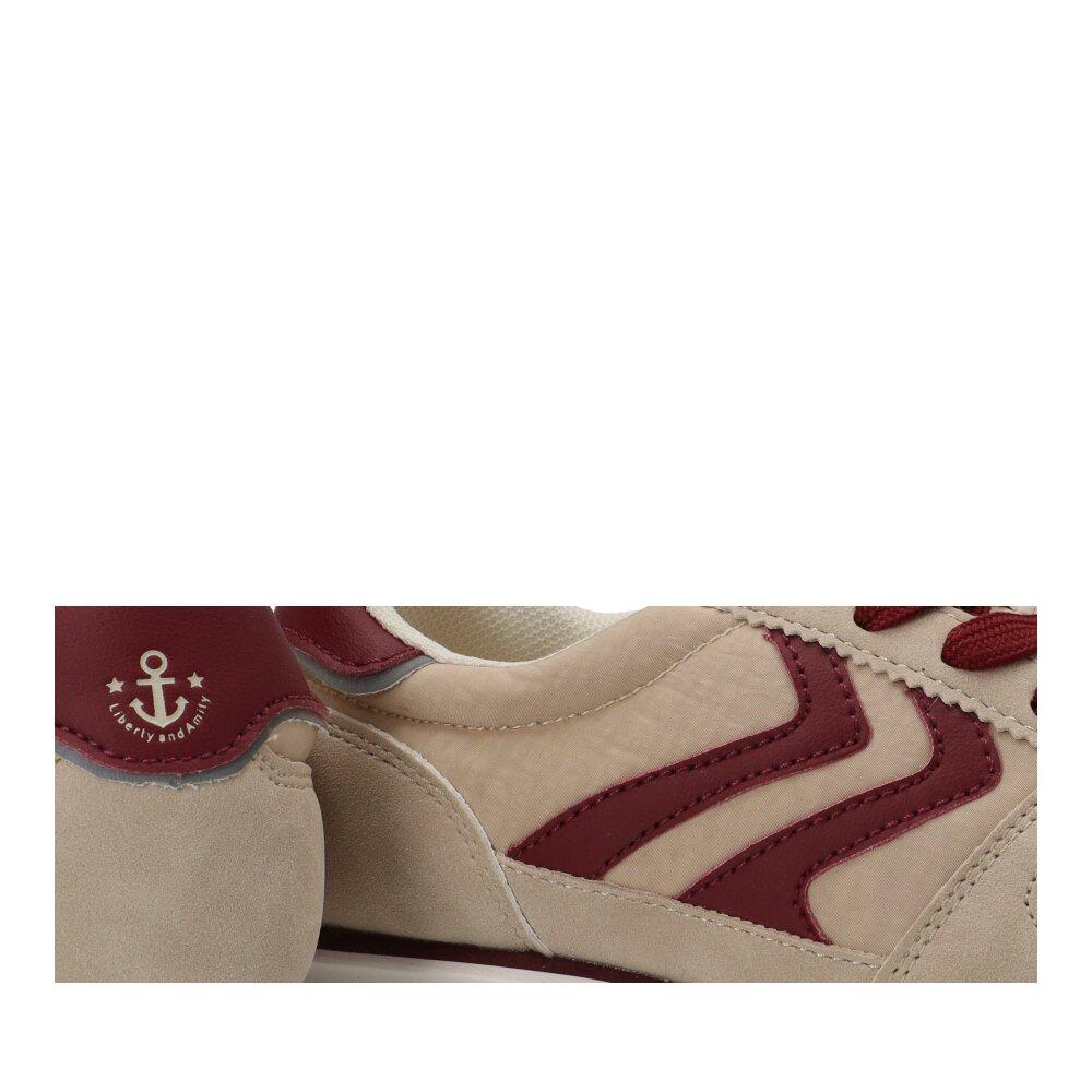 Deportivas Casual Niña Suela Plana - Modelo Rbs1505-l Beige 6/6