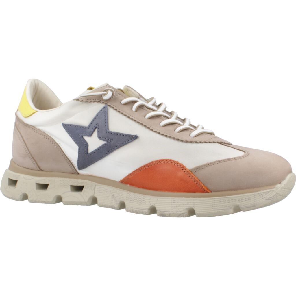 Deportivas Casual Hombre Suela Plana - Modelo C-1259 Beige 5/6