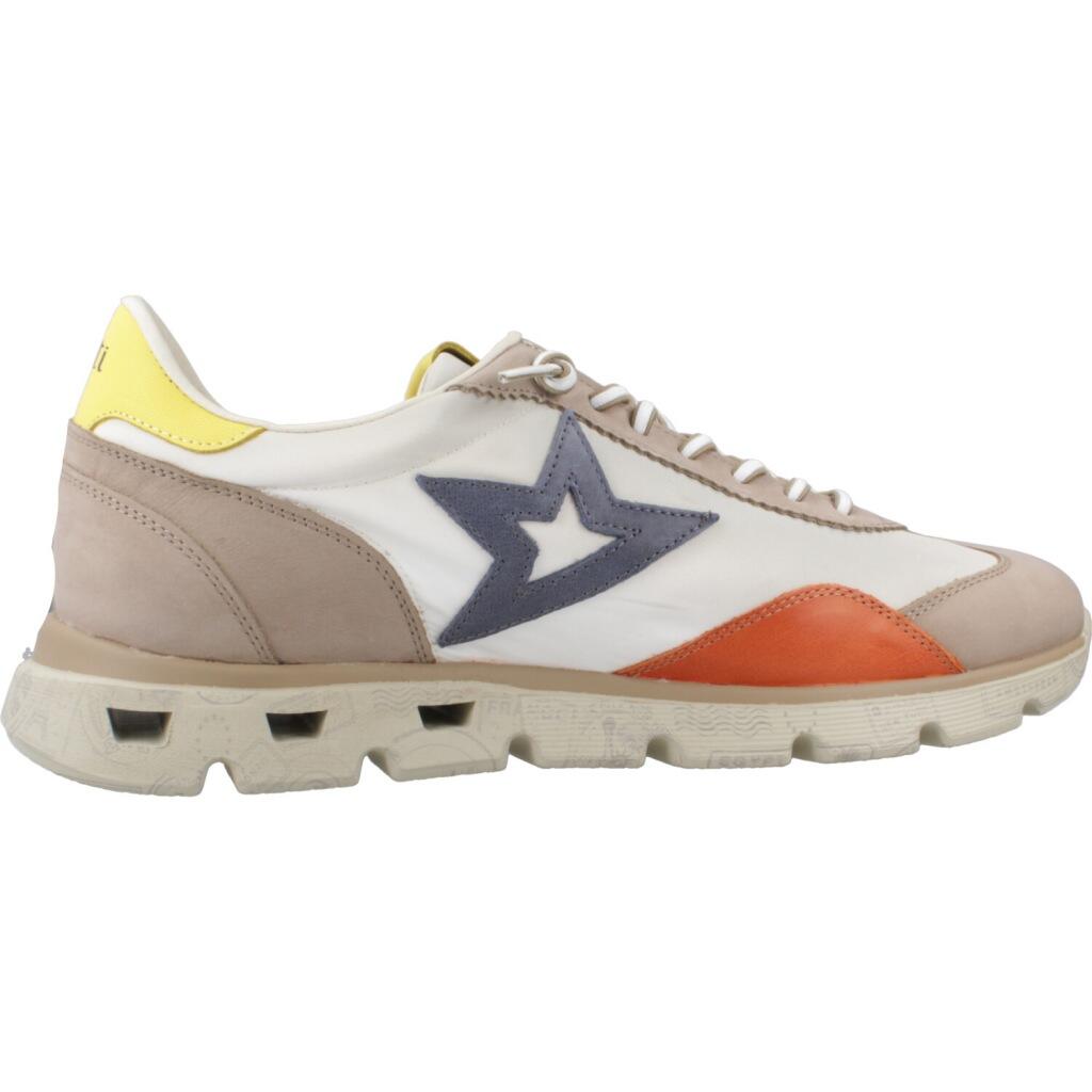 Deportivas Casual Hombre Suela Plana - Modelo C-1259 Beige 4/6