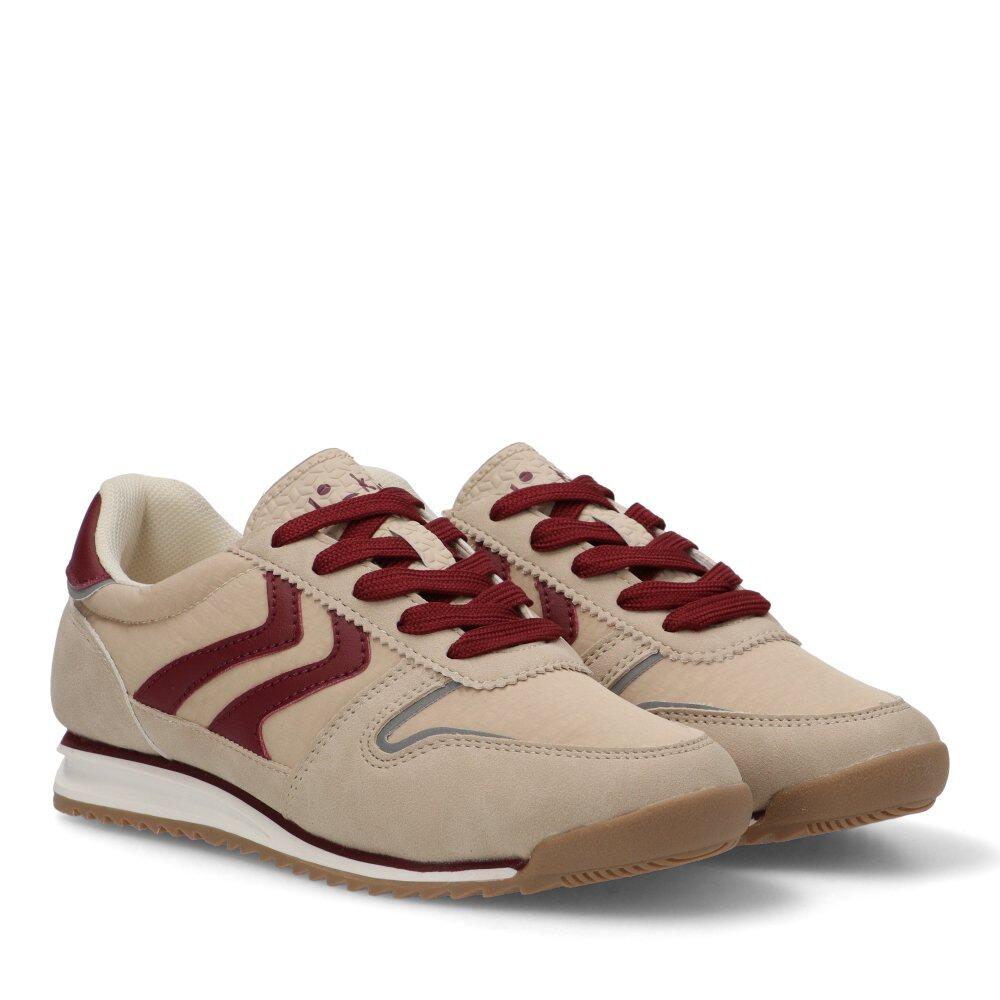 Deportivas Casual Niña Suela Plana - Modelo Rbs1505-l Beige 2/6