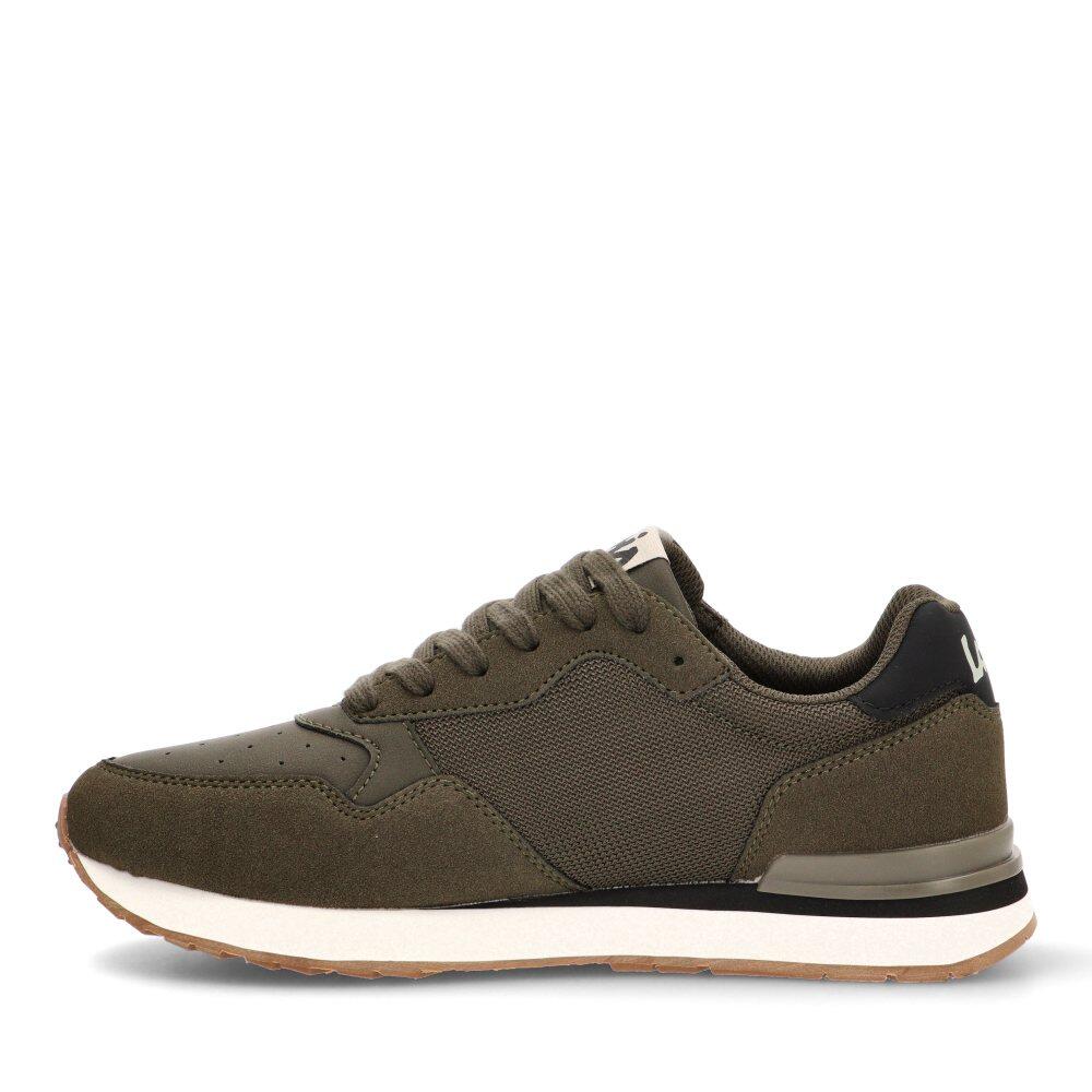 Deportivas Casual Hombre Suela Plana - Modelo 64480 Kakhi 3/6