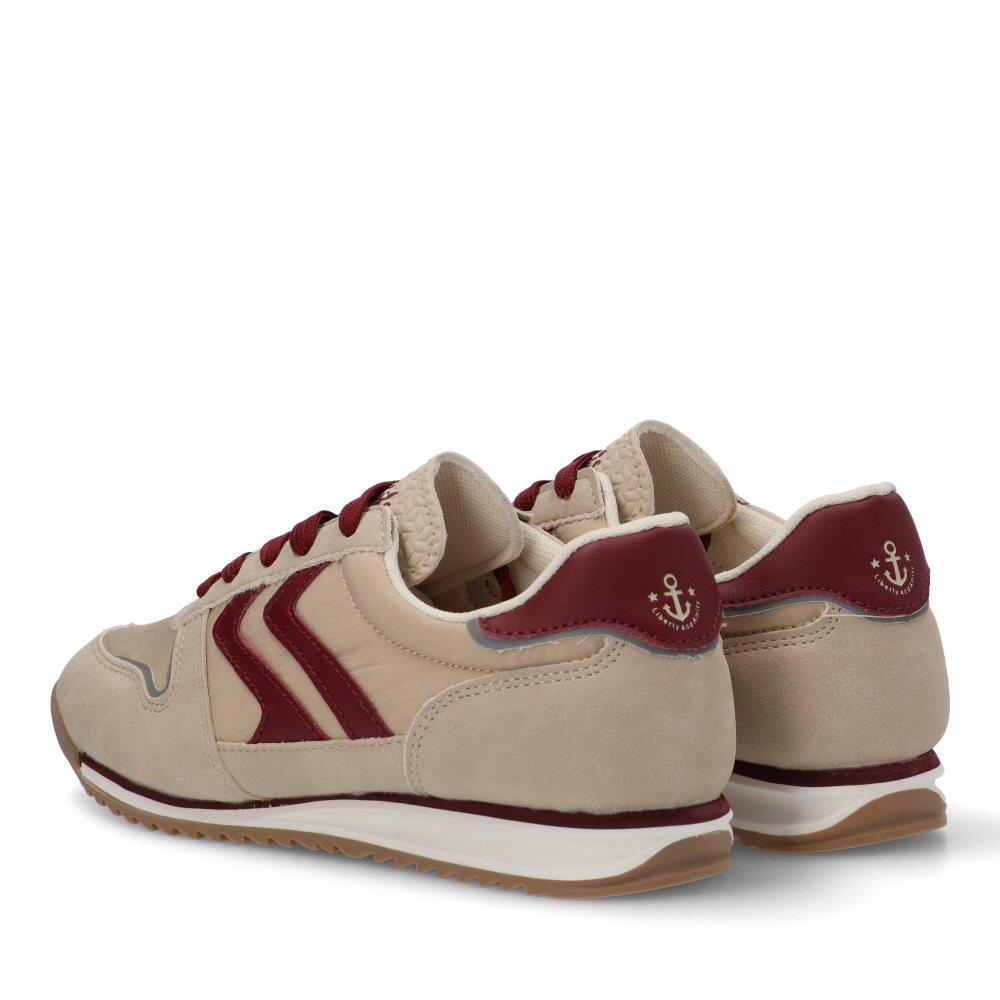 Deportivas Casual Niña Suela Plana - Modelo Rbs1505-l Beige 4/6