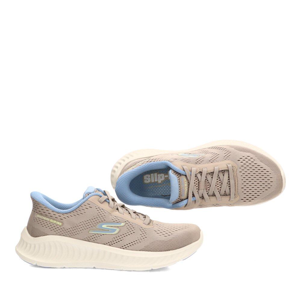 Deportivas Casual Mujer Suela Plana - Modelo 125643 Taupe 5/6