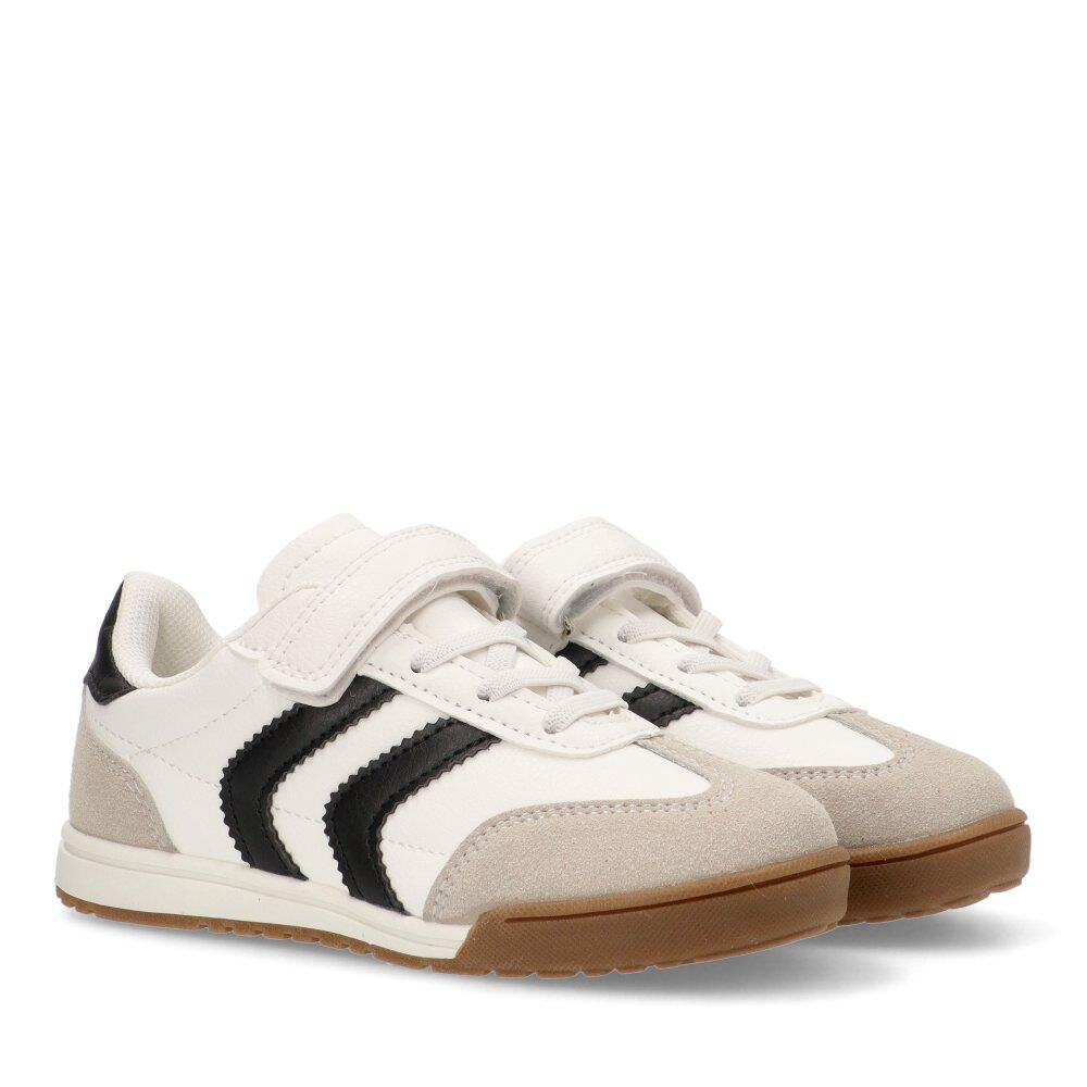 Deportivas Casual Niña Suela Plana - Modelo Rbs1283 Blanco 2/6