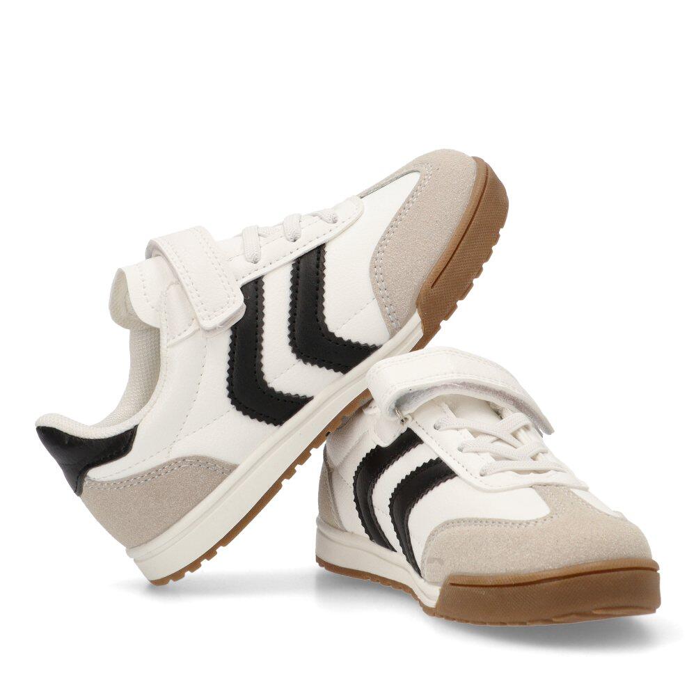 Deportivas Casual Niña Suela Plana - Modelo Rbs1283 Blanco 5/6