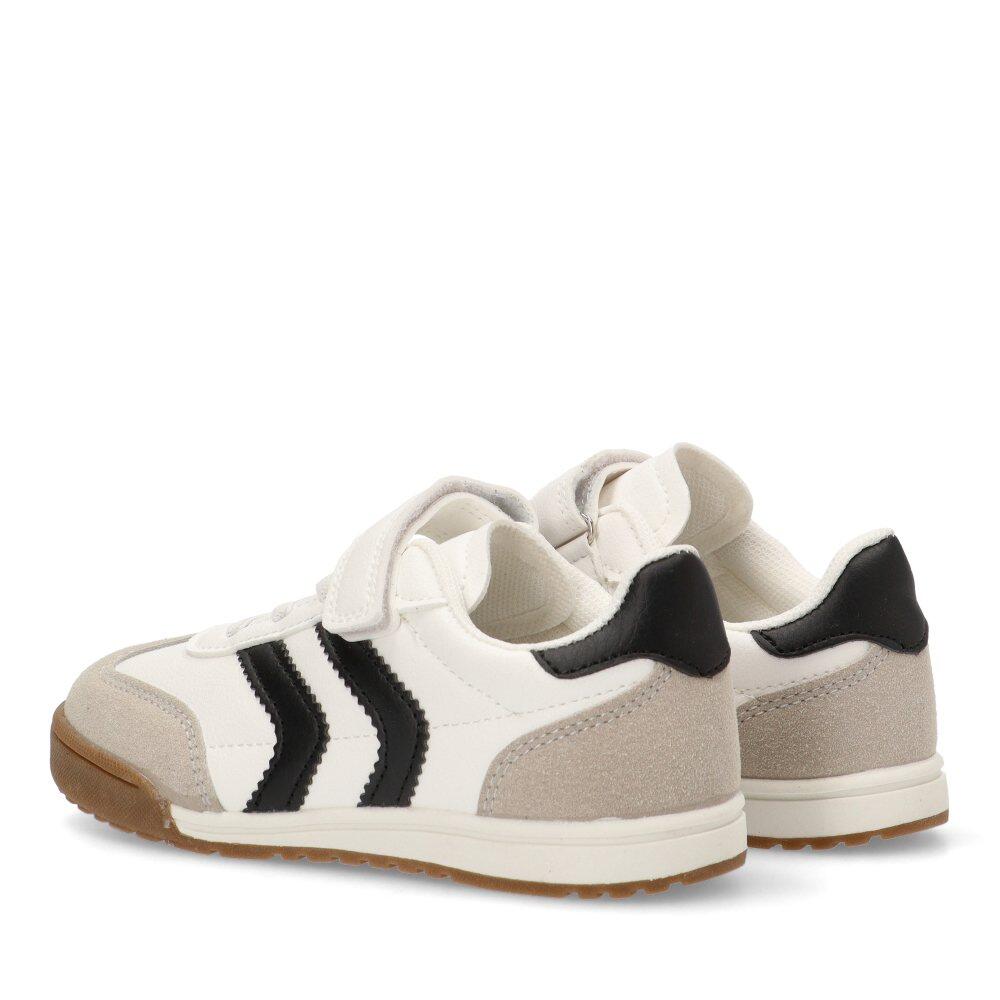 Deportivas Casual Niña Suela Plana - Modelo Rbs1283 Blanco 4/6