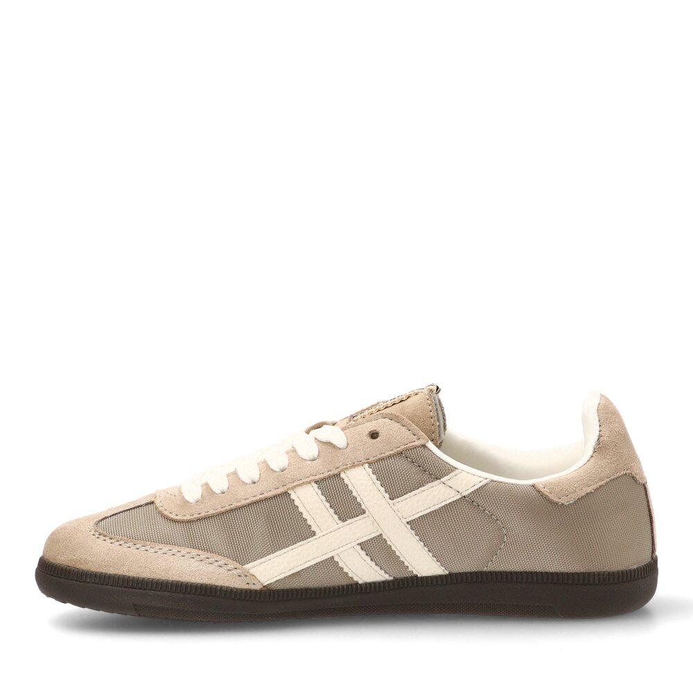 Deportivas Casual Mujer Suela Plana - Modelo M5520 Beige 3/6