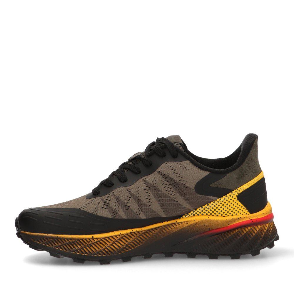 Deportivass Treking Hombre Suela Plana - Modelo 144713 Kakhi 3/6