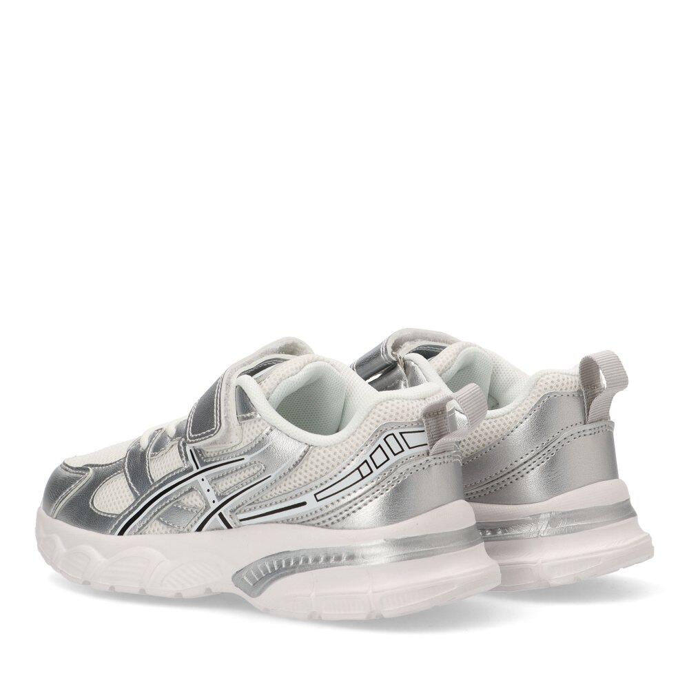 Deportivas Casual Niña Suela Plana - Modelo Rbs1154 Blanco 4/6